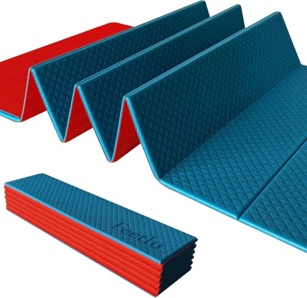 Foldable Anti-Slip Yoga Mat Lightweight Home Fitness Exercise Mat
