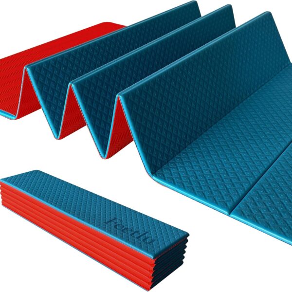 Foldable Anti-Slip Yoga Mat Lightweight Home Fitness Exercise Mat