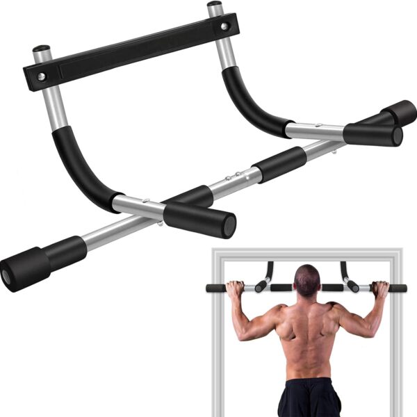 Heavy Duty Doorway Pull Up Bar Portable Strength Workout Bar