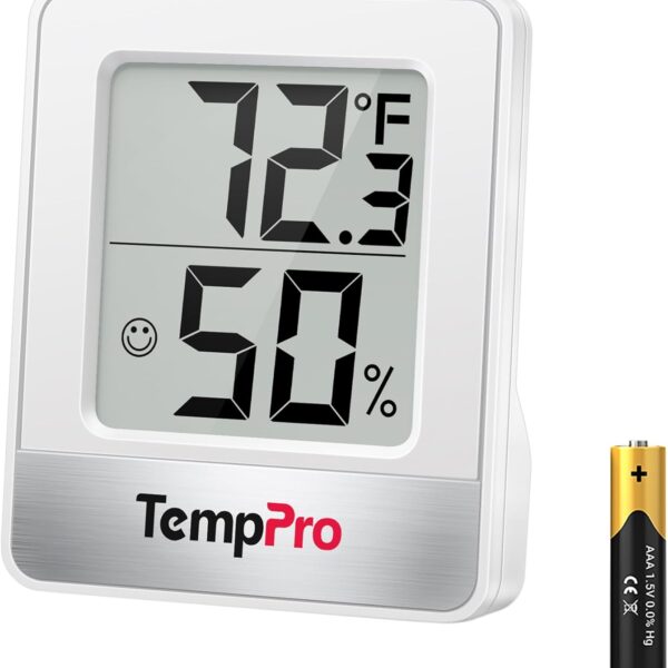 Mini Digital Thermometer Hygrometer Indoor Outdoor Humidity Temperature Monitor
