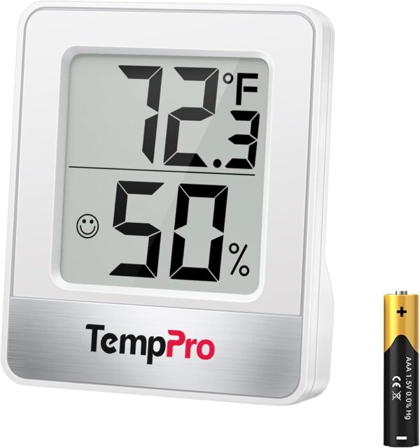 Mini Digital Thermometer Hygrometer Indoor Outdoor Humidity Temperature Monitor