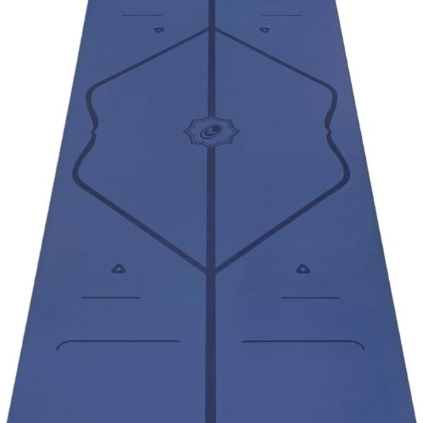 Non Slip Eco Friendly Yoga Mat With Alignment System And Carry Bag