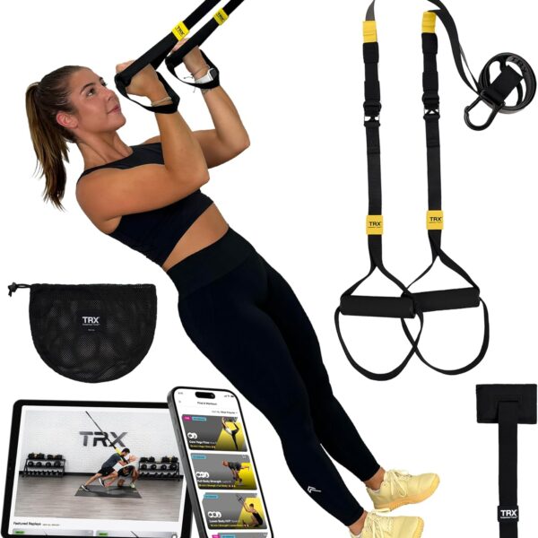 Portable Suspension Trainer, Home Gym Full Body Strength Training Equipment
