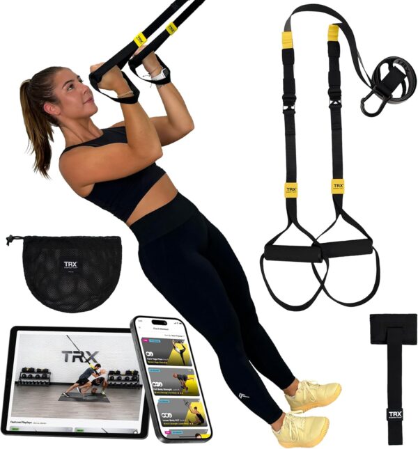 Portable Suspension Trainer, Home Gym Full Body Strength Training Equipment