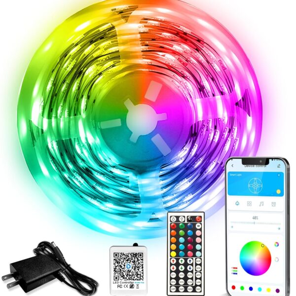 Smart LED Strip Lights App Remote Control RGB Smart LED Strip Lights App Remote Control RGB