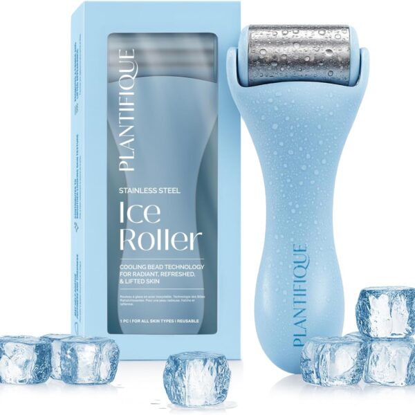 Stainless Steel Ice Roller Cooling Massager for Face Eye Puffiness Relief Stainless Steel Ice Roller Cooling Massager for Face Eye Puffiness Relief