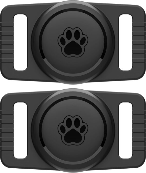 Waterproof Silicone AirTag Holder For Dog Collar