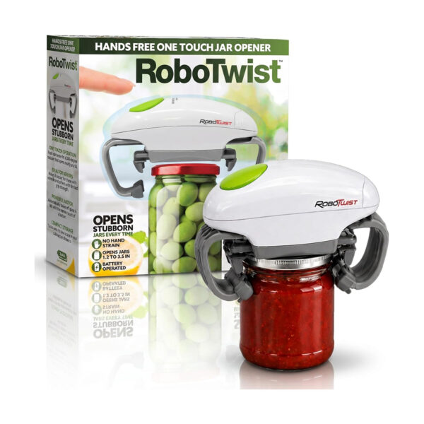 Automatic Electric Handsfree Jar Opener Fits All Jar Sizes