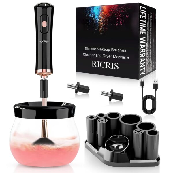 Automatic Electric Makeup Brush Cleaner & Dryer Fast Washing Machine Automatic Electric Makeup Brush Cleaner & Dryer Fast Washing Machine