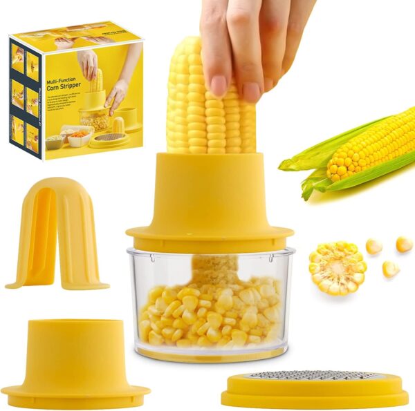 Corn Cob Stripper Tool, Corn Peeler for Corn on the Cob Corn Cob Stripper Tool, Corn Peeler for Corn on the Cob