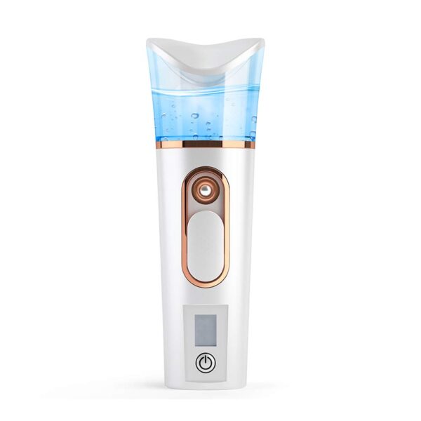 Nano Mist Sprayer with Skin Moisture Analyzer Portable Facial Hydrating Mister Nano Mist Sprayer with Skin Moisture Analyzer Portable Facial Hydrating Mister