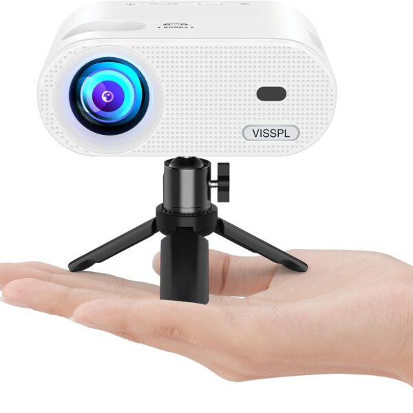 Portable Full HD 1080P Mini Projector with Tripod Home Theater Compatible HDMI USB Portable Full HD 1080P Mini Projector with Tripod Home Theater Compatible HDMI USB